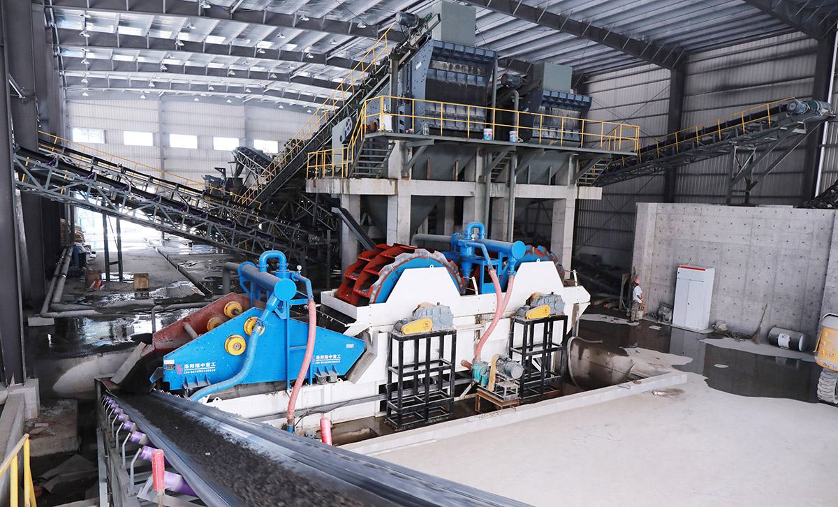 砂石洗沙生產線